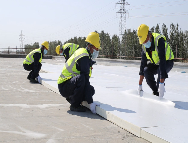 Δομή της στεγανοποίησης WiCi & ενσωματωμένης της μόνωση επιτροπής υλικού κατασκευής σκεπής