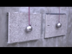 Δοκιμή αντίκτυπου του Joaboa Tech Thin Stone Surface Decorative & Energy-saving Integrated Cladding System